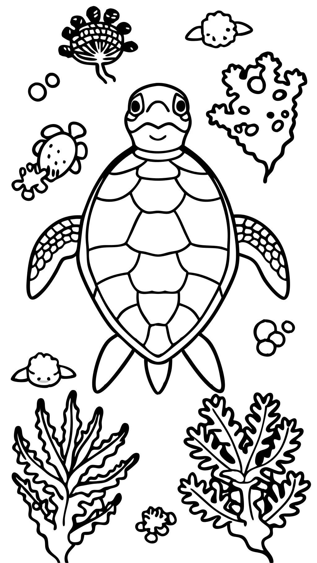 coloriages des tortues de mer